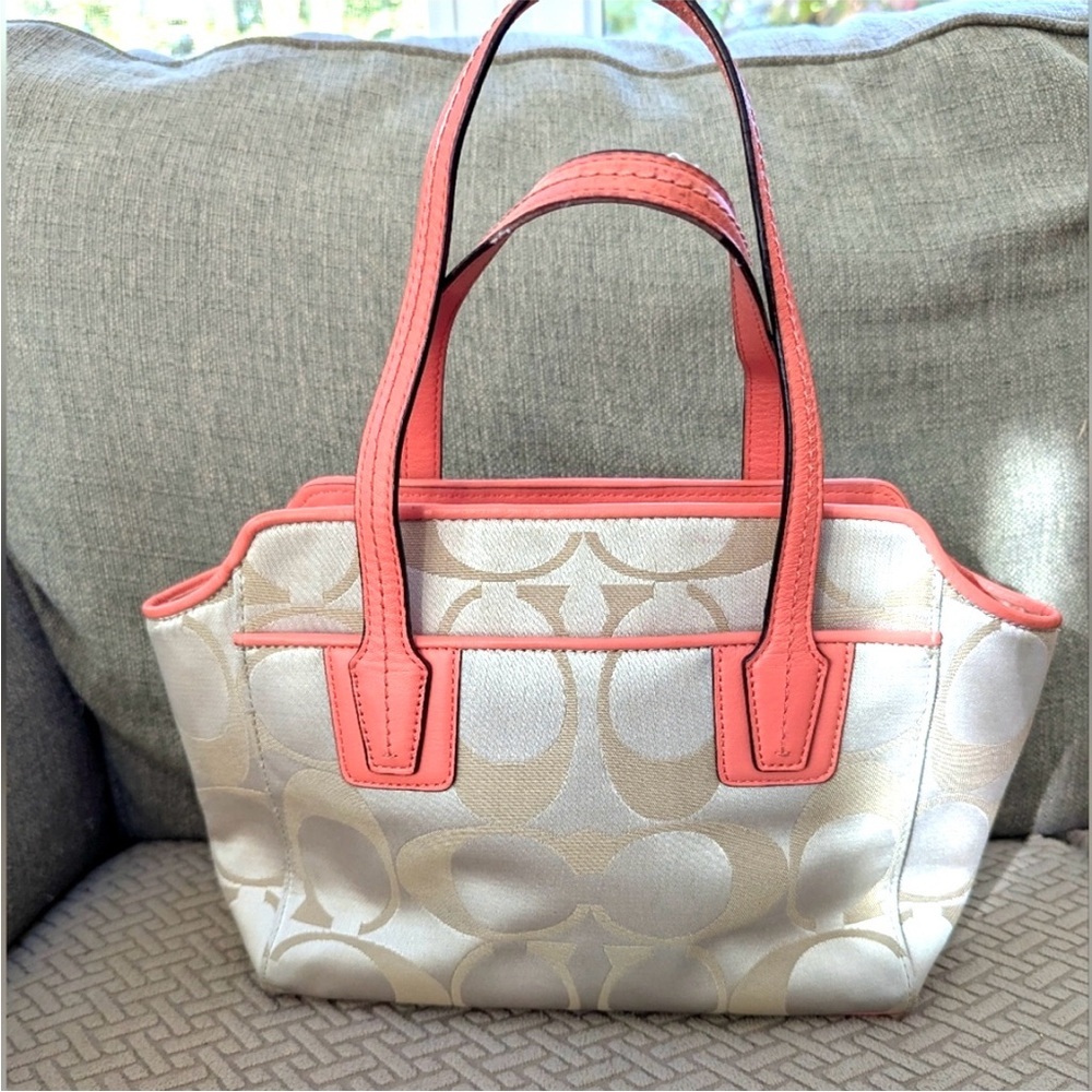 Coach Taylor Signature Bette Mini Satchel Bag - Picture 2 of 6